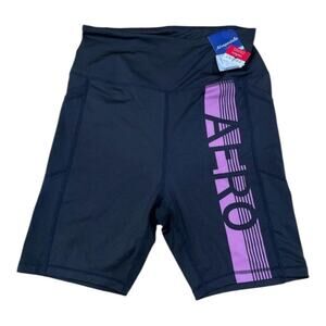 0408 New Women's Aero Black Biker Shorts
